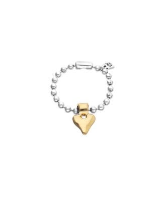  Ball Bracelet Plated in Sterling Silver and  Gold