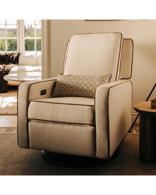 Sigi Pro Power Recliner & Swivel Glider with Power Adjustable Headrest & Lumbar Support by Nate Berkus