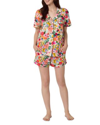 Printed Cotton Blend Pajama Set