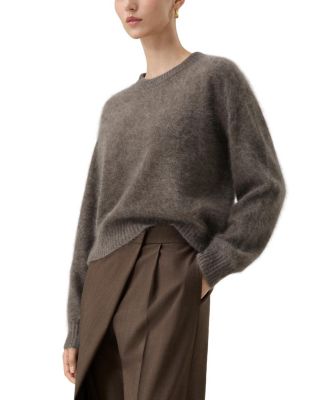  Brushed Two Tone Seamless Cashmere Sweater