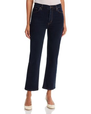 Le Sleek Straight High Rise Ankle Jeans in Windsor