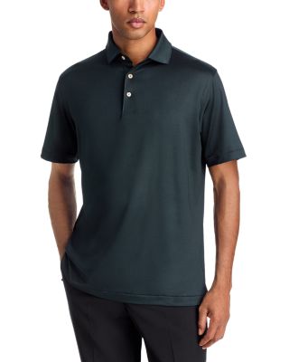 Herringbone Performance Jersey Relaxed Fit Polo
