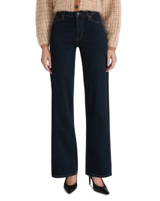 Petite Le Pixie Slim Palazzo Jeans in Gossamer