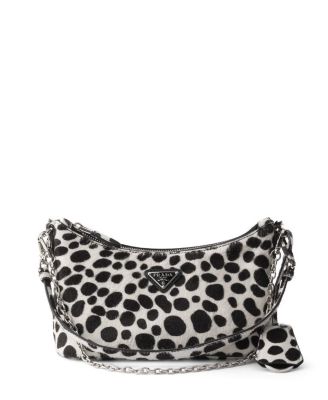  Printed Calf Hair Mini-Bag