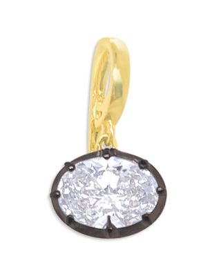 14K Yellow Gold Lab Grown Diamond Solitaire Pendant, 1.0 tcw