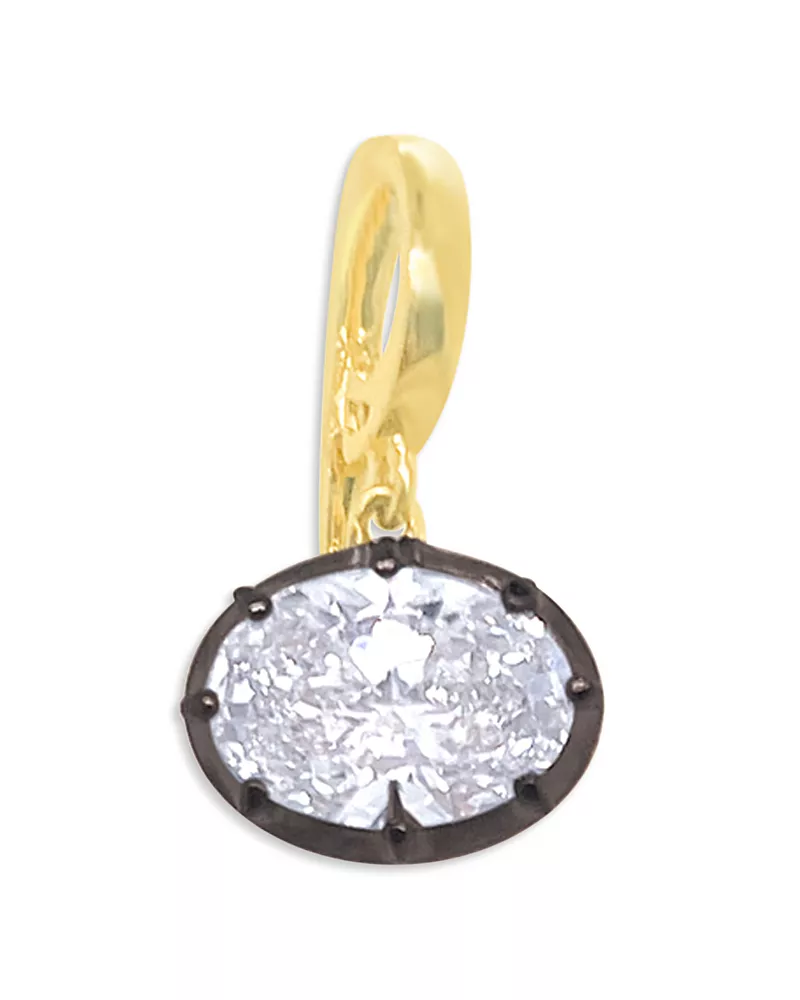 Meira T 14K Yellow Gold Lab Grown Diamond Solitaire Pendant, 1.0 tcw