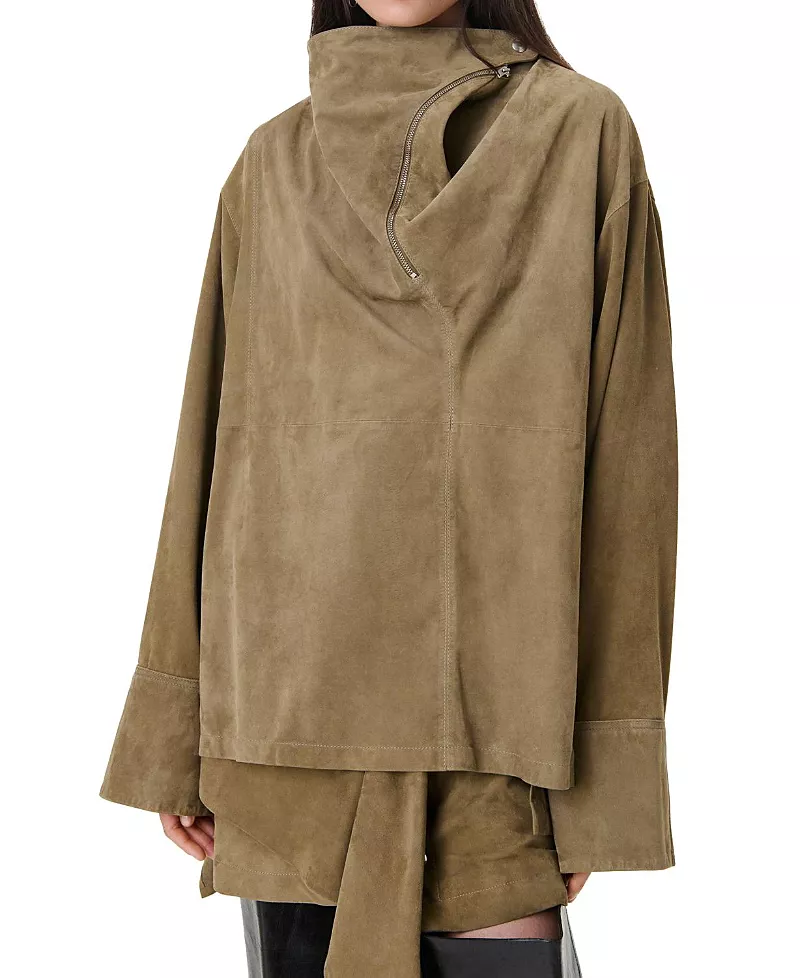 Iro The Stellar Leather Top