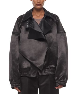 Satin Bomber Jacket