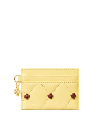 Bunny Knot Patent Leather Card Case