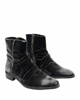 Men's Morrison Sharpei Ruched Leather Boots