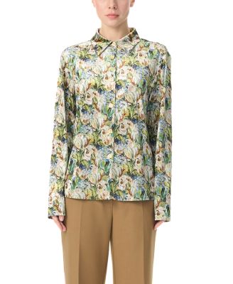 Velvet Floral Veronika Shirt