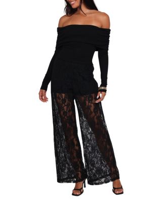  Alina Lace Top and Pant Set