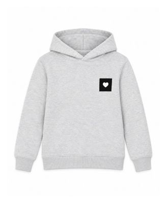 Girls' Heart Patch Hoodie - Big Kid