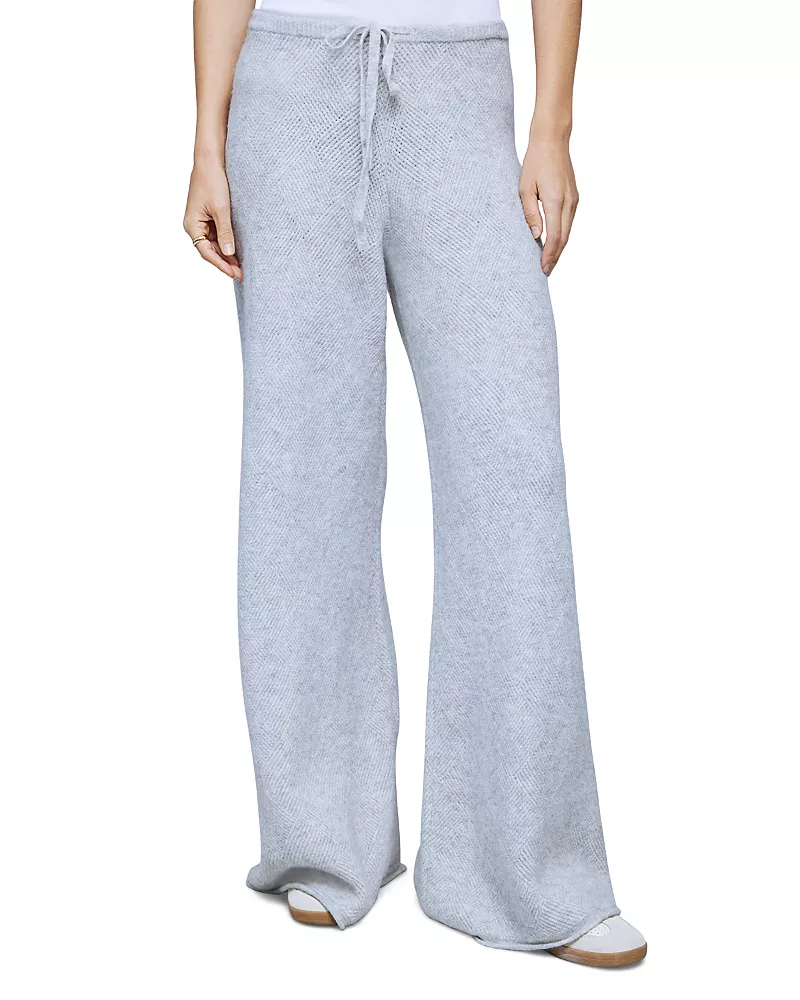 Splendid Stassi Sweater Knit Wide Leg Pants