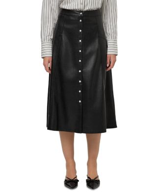 Fifteen Twenty Esmeralda Faux Leather Skirt