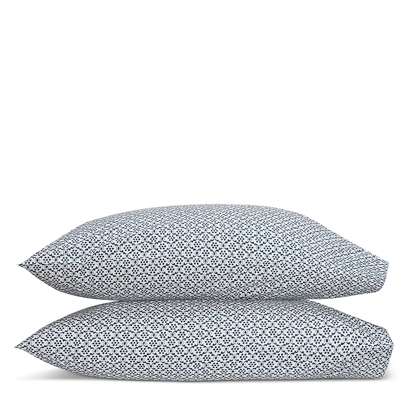 Matouk Laksha King Pillowcase In Indigo