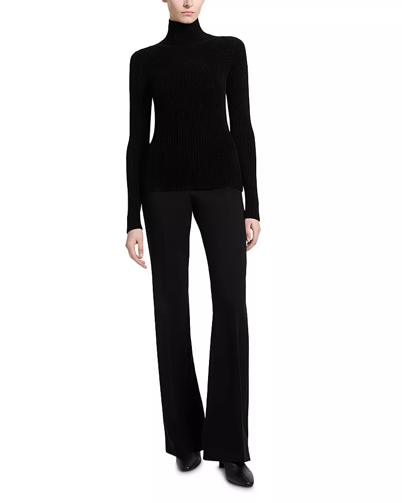 Theory Ribbed Turtleneck Sweater