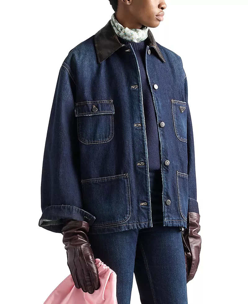 Prada Denim Trucker Jacket