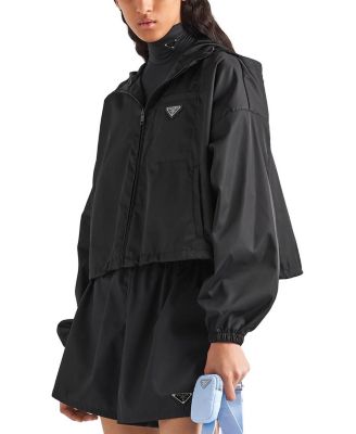  Re-Nylon Cropped Jacket