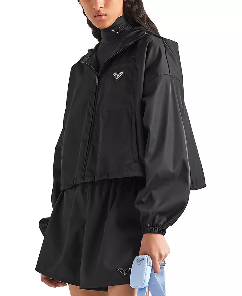 Prada Re-Nylon Cropped Jacket