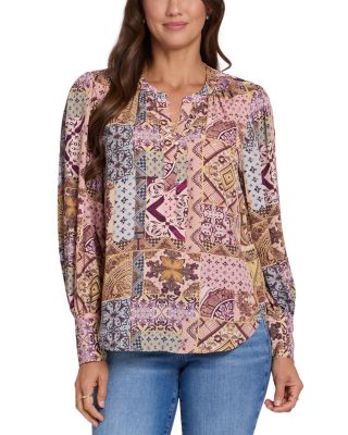 Annie Long Sleeve Peasant Blouse
