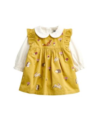 Girls' Embroidered Dress and Bodysuit Set - Baby
