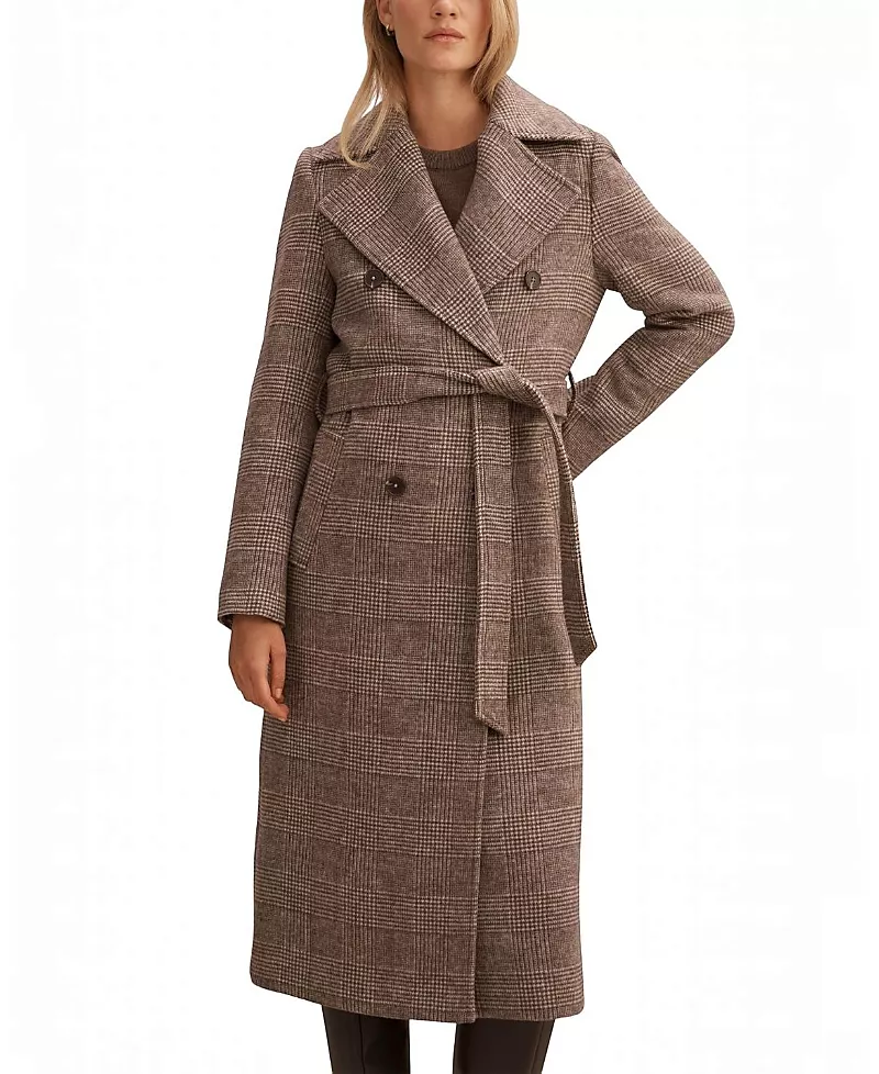 Ever New Women's Charlie Check Coat