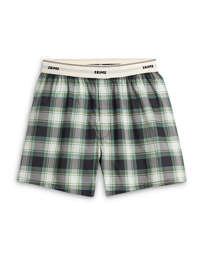 Skims Logo Band Cotton Boxers