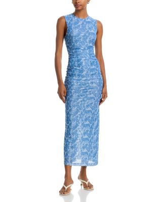 Trompe Loeil Ruched Bodycon Dress