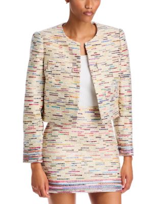 Pheobe Cropped Tweed Jacket