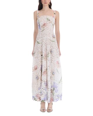 Iris Square Lace Dress