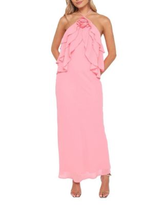 Zorina Halterneck Maxi Dress