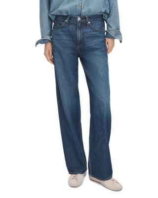 Ftwt Logan High Rise Wide Leg Jeans in Harbor