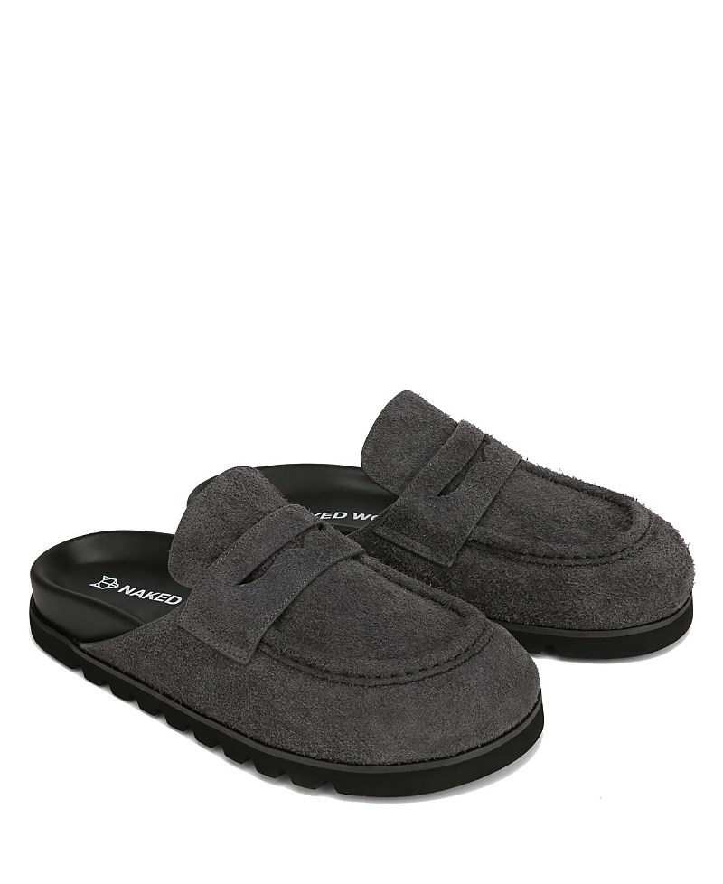 Naked Wolfe Men's Cord Suede Slipper