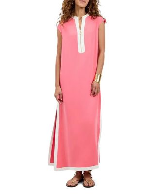  Sleeveless Nuvola Zip-Front Midi Dress