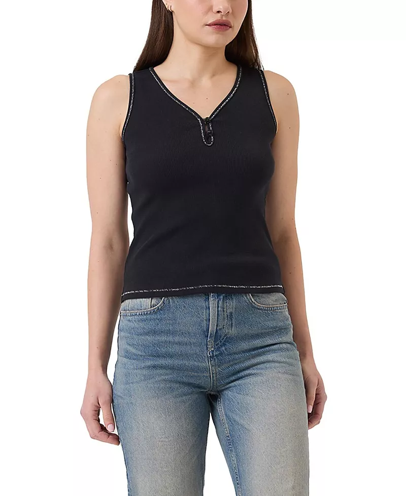 Goldie Lewinter CAleste Organic Micro Rib Shell Top