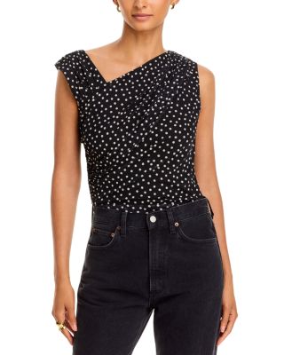 Thalita Asymmetric Ruched Top