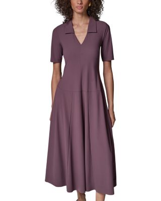 Donna Karan Weekend Stretch Knit Ballet Sleeve Dress