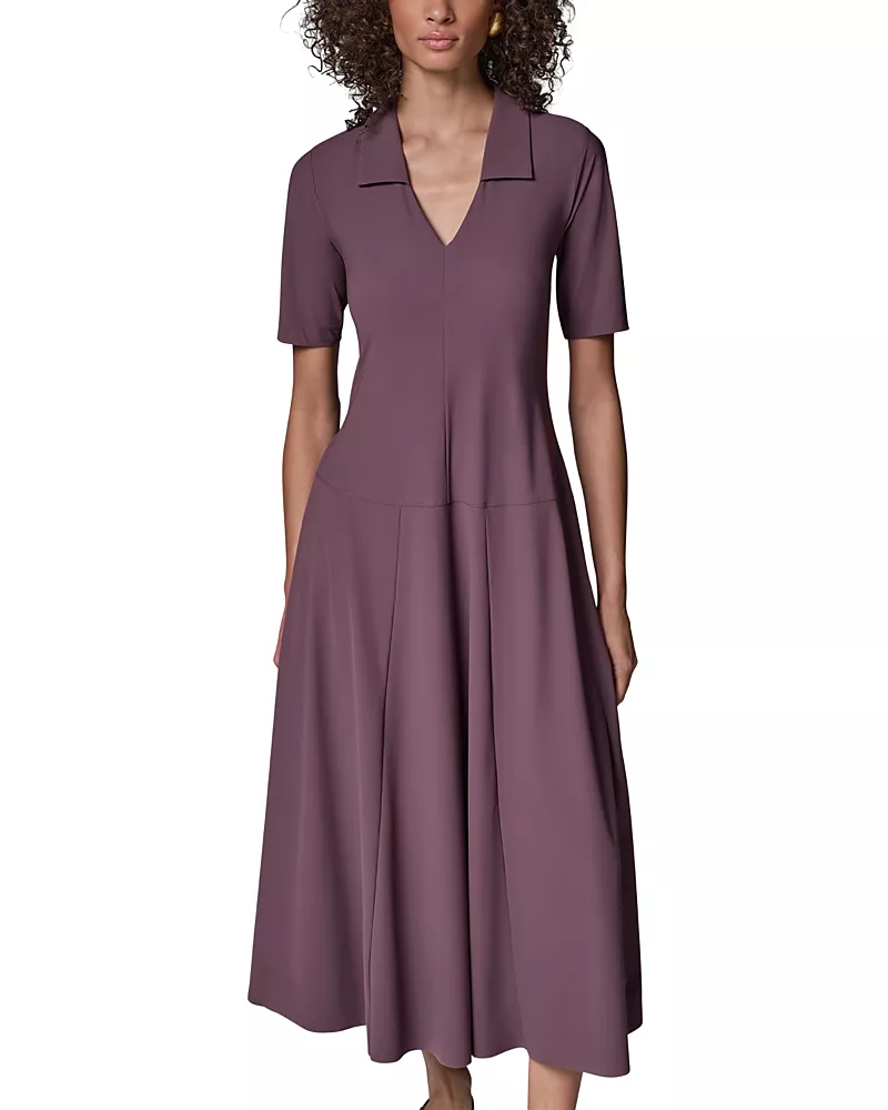 Donna Karan Weekend Stretch Knit Ballet Sleeve Dress