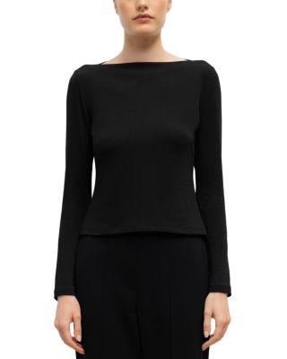 Lauren Boat Neck Long Sleeve Tee
