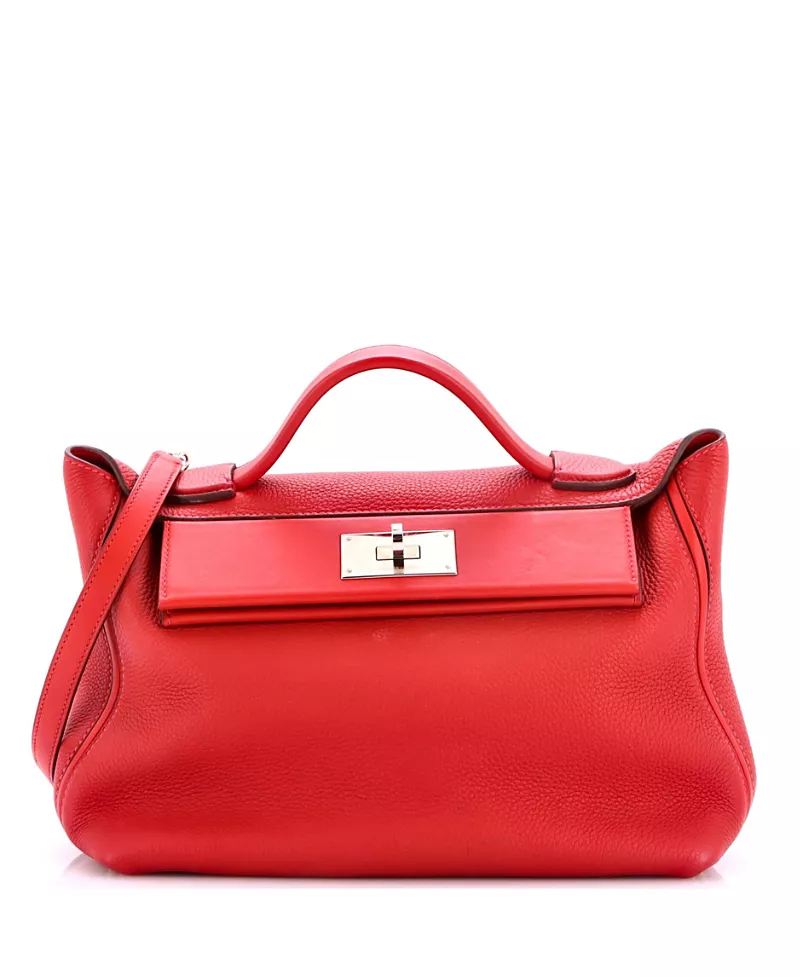 Pre-Owned HERMES 29 24/24 Bag Clemence with Swift