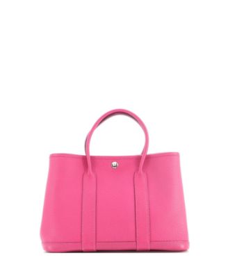 30 Garden Party Tote Leather
