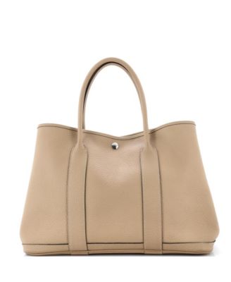 36 Garden Party Tote Leather