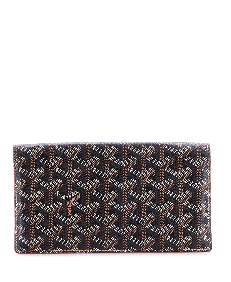 Pre-Owned Goyard Saint Lambert Wallet Coated Canvas