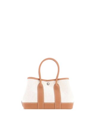 23 Neo Garden Tote Toile and Leather