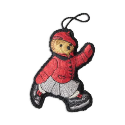 Skating Polo Bear Ornament