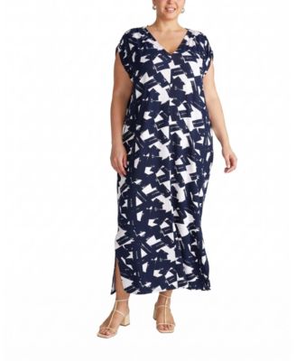  Women's Plus Kris Divine Jersey Kaftan