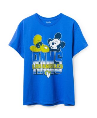  Unisex Los Angeles Rams Mickey Kick Back Tee