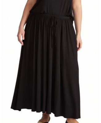 Women's Plus Tessa Liquid Jersey Skirt