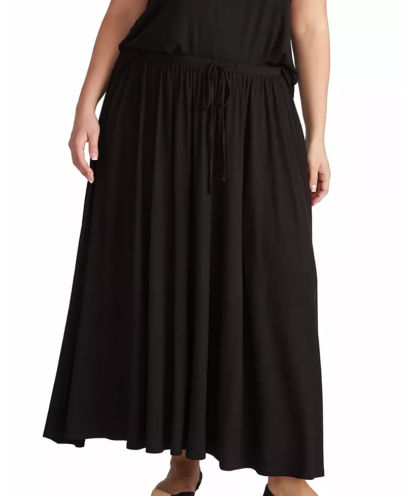 Universal Standard Women's Plus Tessa Liquid Jersey Skirt